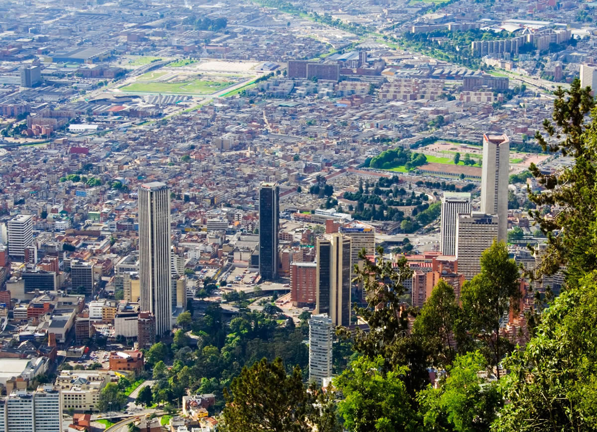 Bogota centre ville colombie